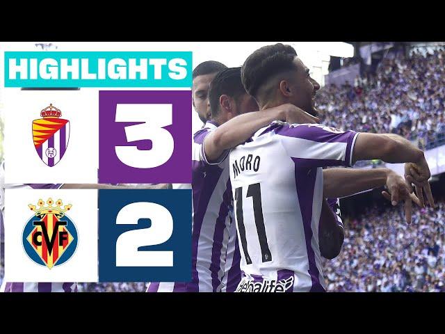 Highlights Real Valladolid CF vs Villarreal B (3-2)