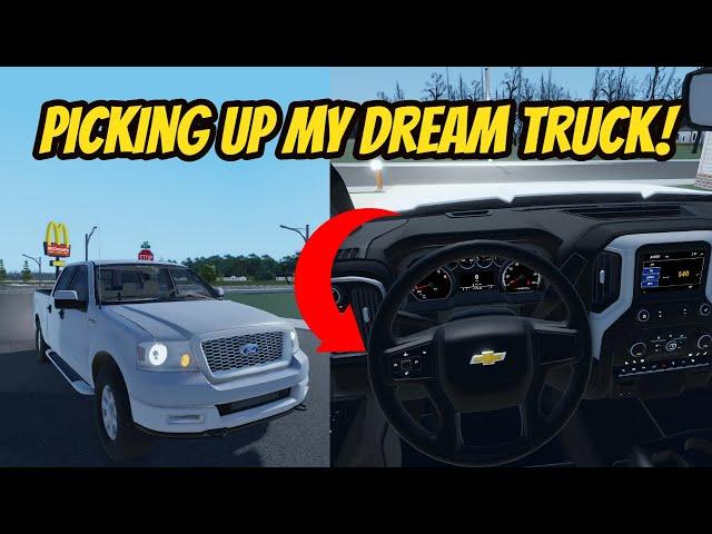 Roblox Realistic Roleplay - Buying My Dream Pick Up Truck Central Kansas