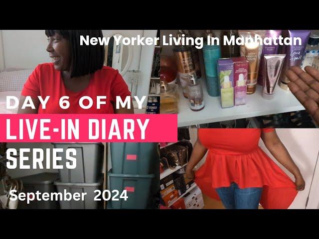 Manhattan Pretty Live-In Diary Series | #6 My New York City closet is smaller than my dreams 