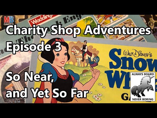 Always Board Never Boring Retro Board Game Charity Shop Adventures | Disney, Thomas & Space Crusade