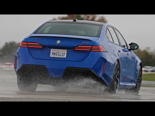 2025 BMW M5 G90 Drifting in the Rain