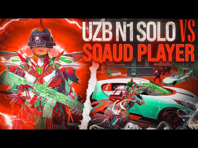 UZB N1 SOLO vs SQUAD PLAYER YouTube JASUR is Live. #pubgmobile