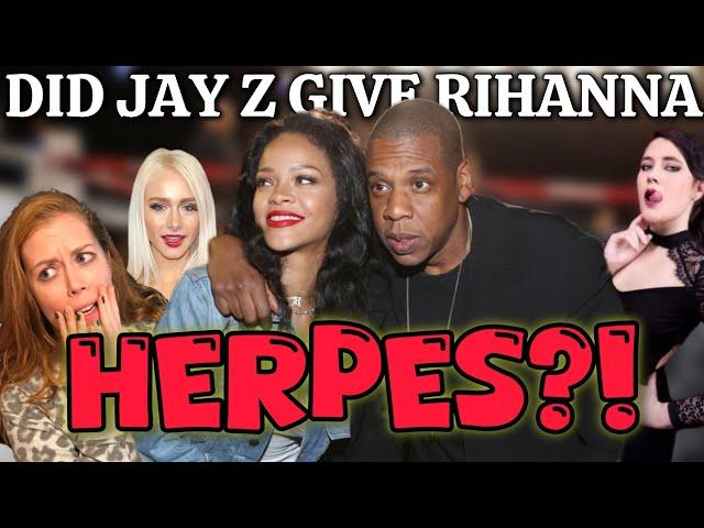 WTF? Did Jay Z Give Rihanna Herpes While Dating Chris Brown?! Chrissie Mayr, Keanu, Scarlett Hampton