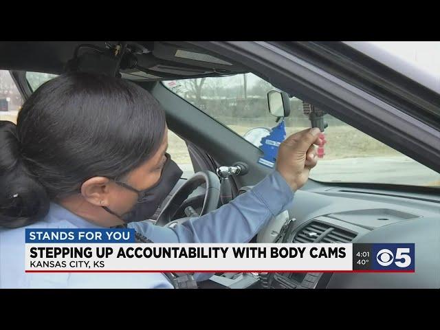 KCK Police are stepping up accountability for all, with new body cams