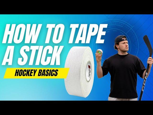 How To Tape A Hockey Stick