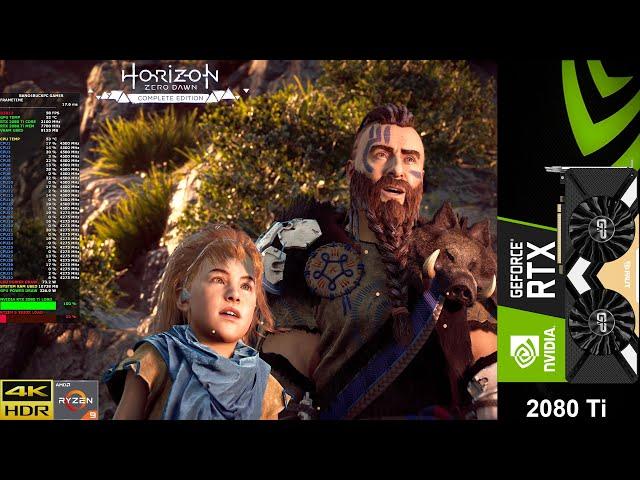 Horizon Zero Dawn Ultimate Settings 4K | HDR | RTX 2080 Ti | Ryzen 9 3950X OC
