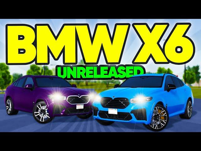 Driving The UNRELEASED BMW X6 in Greenville Roblox!