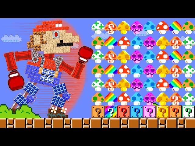 Super Mario Bros. but Mario can Upgrade Myself | 2TB STORY GAME