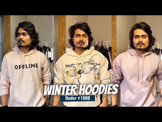 Top 5 Winter Hoodies Under ₹1000 : Affordable & Stylish