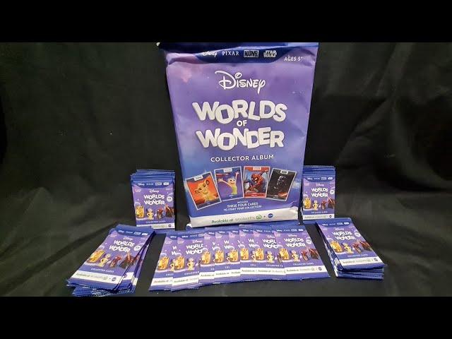 Unboxing: Woolworths + Big W - Disney Worlds of Wonder Collector's Cards Tips + Tricks