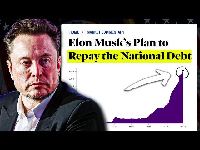 Elon Musk's Plan for the US National Debt.