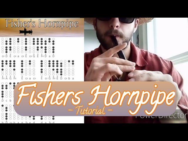 Easy to Play Irish Music - Fisher's Hornpipe - Tin Whistle Tutorial Tabs