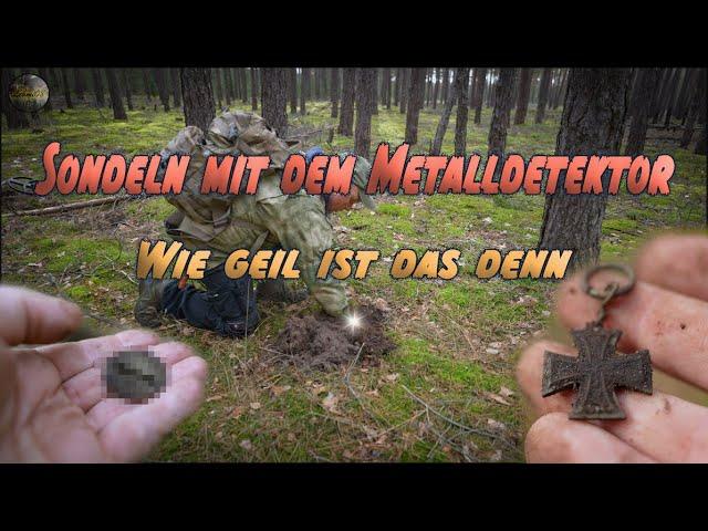 Sondeln mit dem Metalldetektor-Wie geil ist das denn.Lehmi08