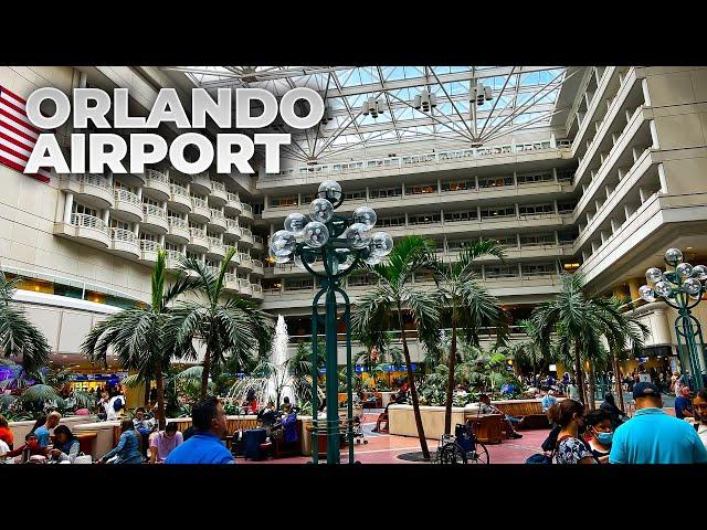 Exploring Orlando International Airport in August 2022