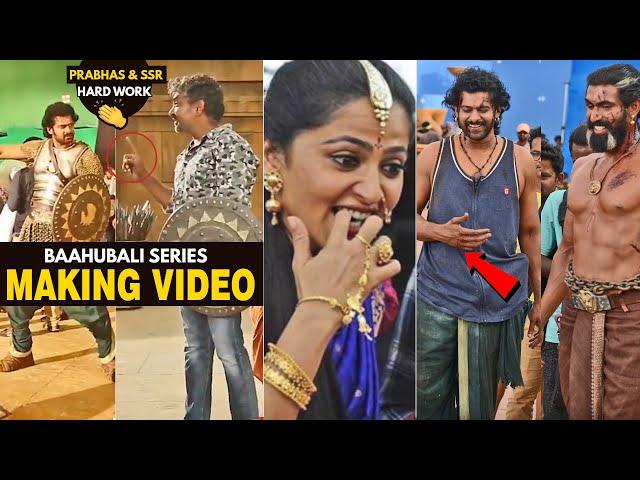 Baahubali 2 BTS | Prabhas & Ss Rajamouli Hard Work | Anushka Shetty | Rana Daggubati