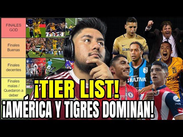 FINALES MEMORABLES DE LA LIGA MX QUE DEBES VER DE NUEVO (2013 - 2023)! TIER LIST!