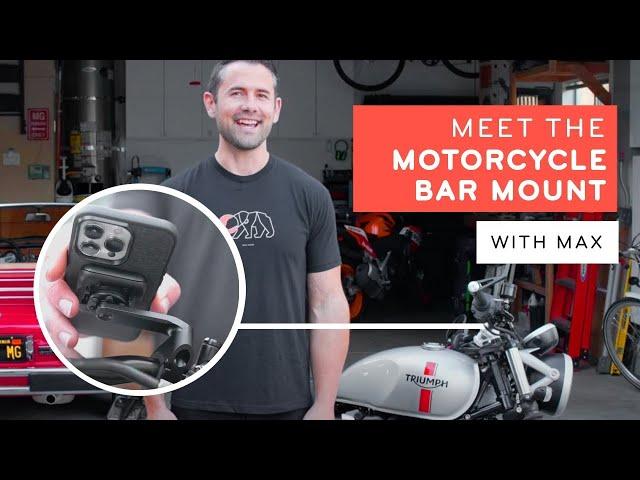 Meet the Peak Design Motorcycle Bar Mount, with Max Maloney