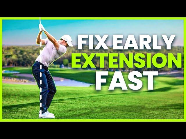 Fix Early Extension FAST: 3-Step Drill to Stay in Posture!