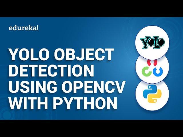 YOLO Object Detection Using OpenCV And Python | Python Projects |  Python Training | Edureka