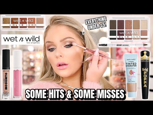 NEW WET N WILD MAKEUP TESTED | FULL FACE FIRST IMPRESSIONS + WEAR TEST