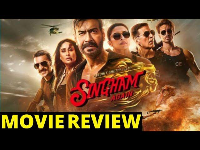 Singham Again Movie Review | KRK #singhamagain #singhamagainreview #krkreview #krk #rohitshetty #krk