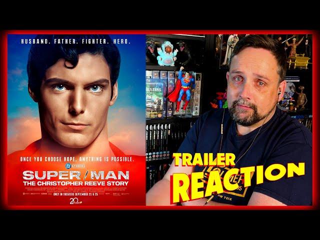 SUPER/MAN: THE CHRISTOPHER REEVE STORY TRAILER REACTION!! Superman | Christopher Reeve Documentary