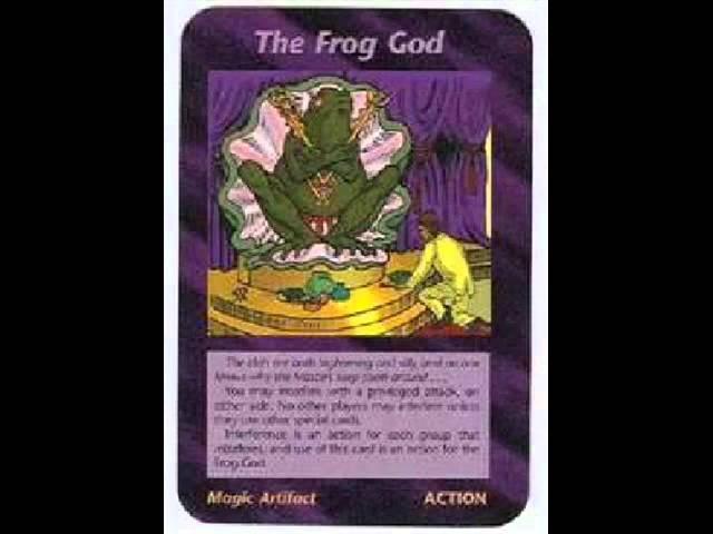 Illuminati Card #293 - The Frog God