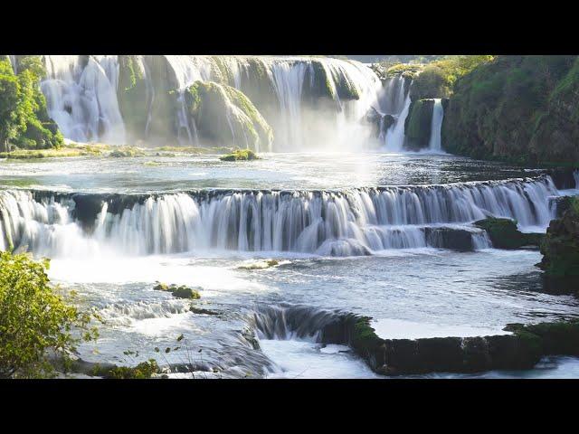 HEAVENLY GENTLE MUSIC with Waterfall & Birds Chiming SoundsMusic to Free the Mind & Warm the Heart