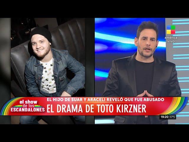 El drama de Toto Kirzner: reveló que fue abusado