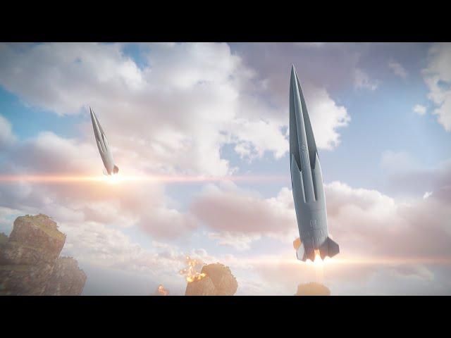 Modern Warships: ASN4G New Hypersonic Nuclear Missile️️ Damage Test and Review