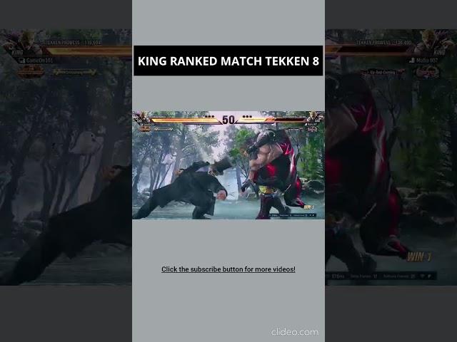 Tekken 8 King Ranked Match