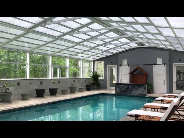 Roll-A-Cover Motorized Pool Enclosure - Suncover / Motorized Pool Roof