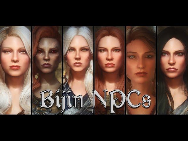 Bijin NPCs - Skyrim Mods [4K]