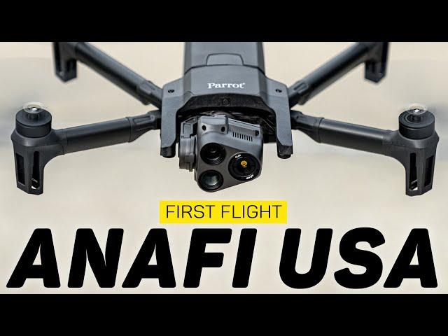 Parrot Anafi USA First Flight and Impressions - Small But Mighty