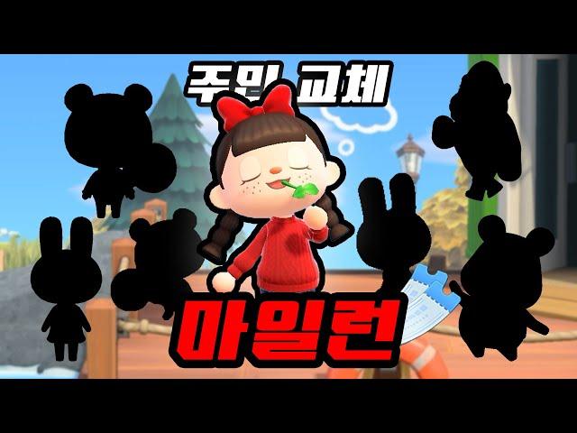 기회는 딱 100번‼ 위시 주민 찾기 대작전 | 모동숲