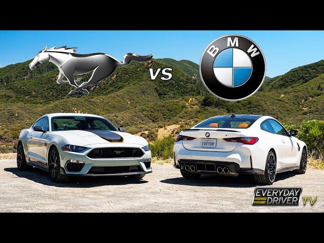 Mustang Mach 1 vs BMW M4 - Horse vs Beaver  | Everyday Driver Season 9