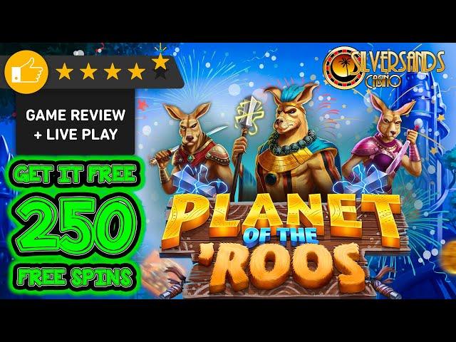 New Slots Gameplay  Planet of the Roos Review + Live Play