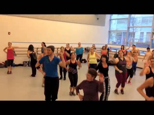 Swing Meets Street Master Class with Nick Logrea and Chris SantaMaria at ZClubNY