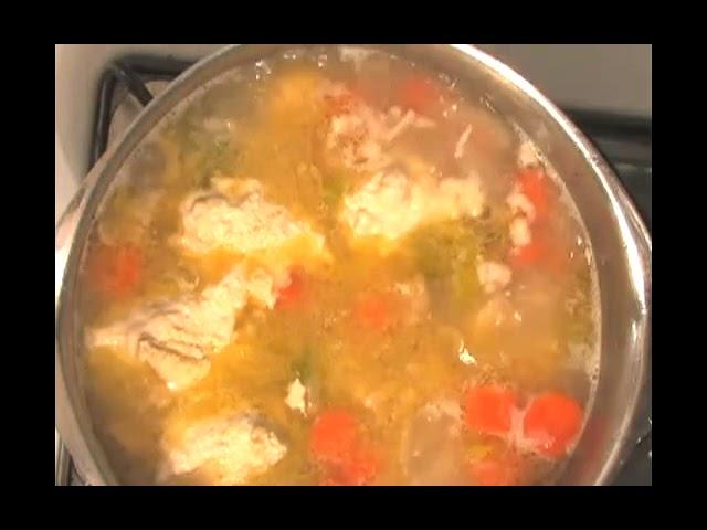 Simmering Dumplings for a Country Chicken Stew