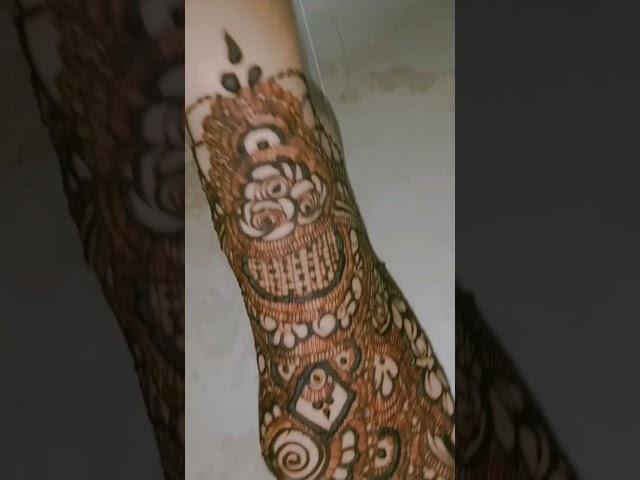 bridle feets mehndi designs #feet mehndi#mehndi #youtube #artbykainat