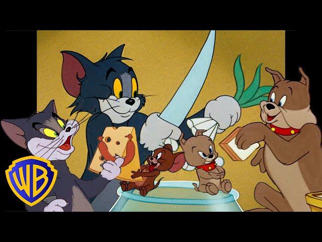 Tom y Jerry en Latino | ¡Banquetes en familia! ️ | @WBKidsLatino