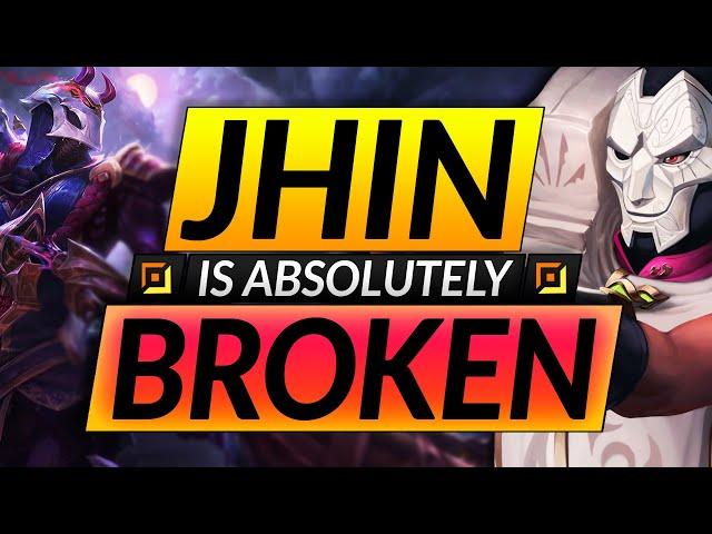 The MOST BROKEN Champion in the NEW META - INSANE DAMAGE JHIN ADC - League of Legends Guide