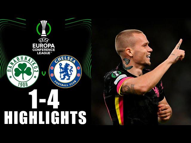 Mykhaylo Mudryk Goal | Panathinaikos vs Chelsea 1-4 Highlights | UEFA Conference League 2024/25