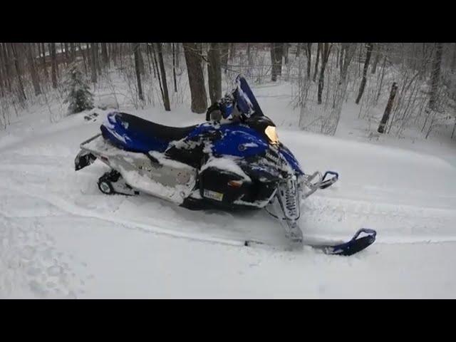 Yamaha Phazer 500 sled test ride