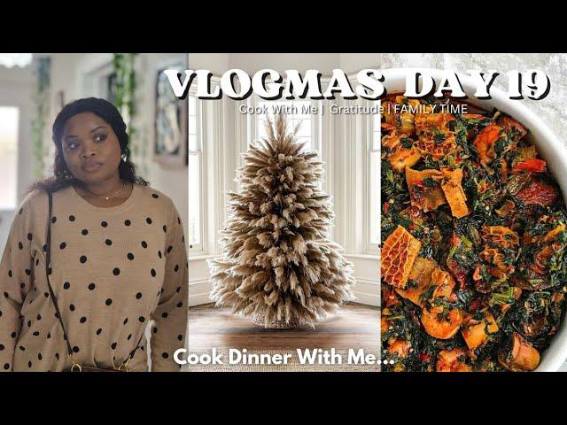 UK Schools Will Stress You Out!... | Efo Riro Recipe | Vlogmas #19| Cook Dinner With Me | Tola Lusi