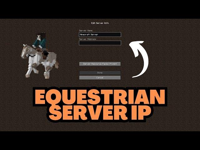 Minecraft Equestrian Server IP Address