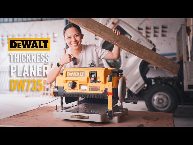 DeWalt Thickness Planer Review DW735 (Tagalog/Filipino)