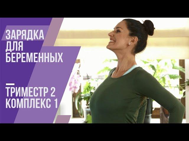 Зарядка для беременных. Второй триместр. Комплекс №1. Маша Ефросинина.