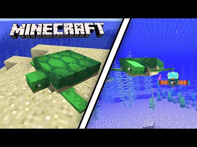 Playing The New Minecraft Version! TURTLES!!! | MicroGuardian