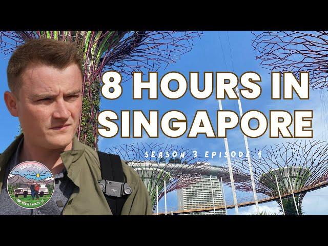 8 HOUR Layover in Singapore | BEST WAY TO EXPLORE THE CITY! 